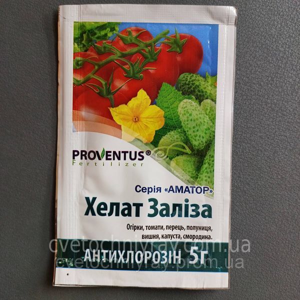Хелат заліза Proventus 5 г &mdash; Fe 13% DOB-00400 фото