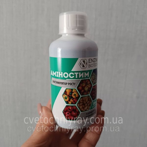 Стимулятор росту з амінокислотами Аміностим 200 мл Enzim Agro (біостимулятор для рослин) 00514 фото